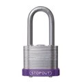 Accuform STOPOUT LAMINATED STEEL PADLOCKS KDL906PR KDL906PR